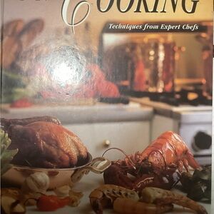 Cooking Techniques from Expert Chefs - Kitchen Cookbook (Brown, Red)